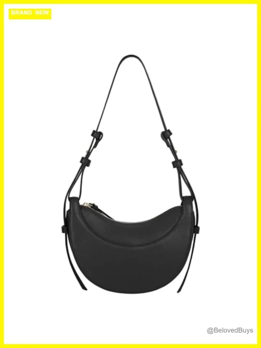Faux Leather Saddle Bag Women Shoulder Crossbody Purse Crescent Hobo